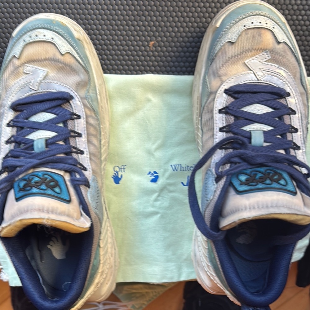 Off-White Blue Sneakers